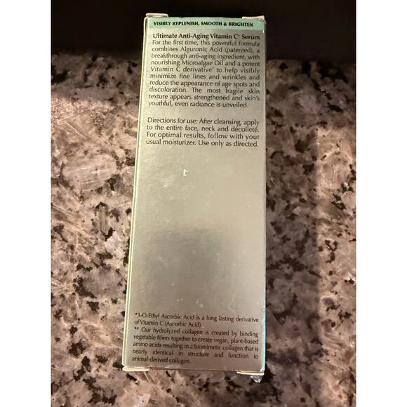 New in box Algenist Genius Ultimate Anti-Aging Vitamin C+ Serum 1 fl oz/ 30 ml - Picture 7 of 8